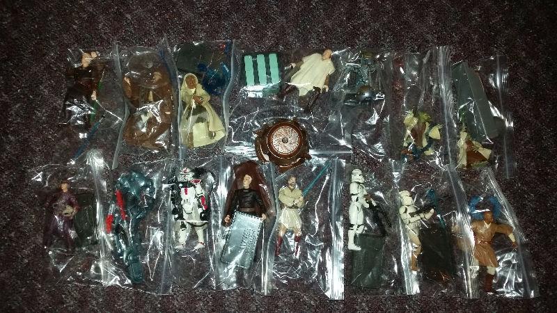 STAR WARS ATTACK OF THE CLONES ACTION FIGURES