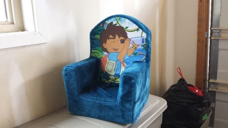 Toddler Chair and Baby Toys