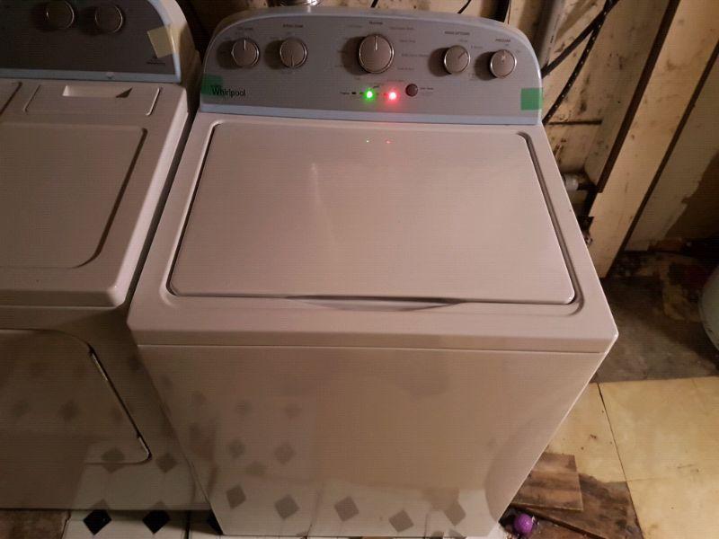 Whirlpool HE Washer and dryer