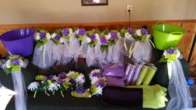 Wedding decorations for sale
