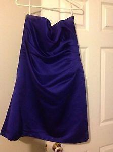 Eggplant Purple Dress, A-Line