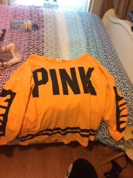 Pink long sleeve/sweater