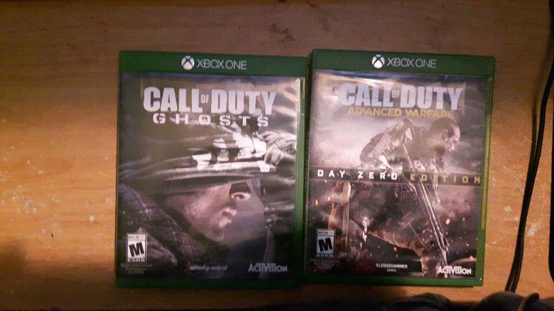 Cod ghosts cod advanced warfare X1 30 bucks