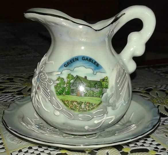 Anne of Green Gables Milk Jug and Saucer Collectable