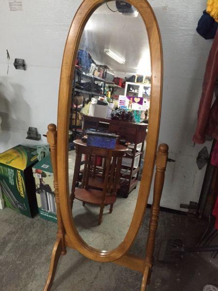 Vintage Floor Standing Mirror