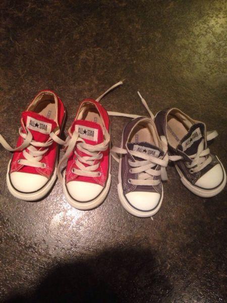 Wanted: Boys Converse sneakers