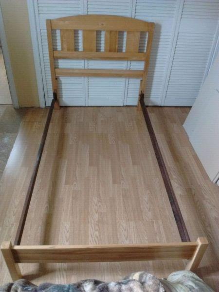 Single Bed ( Headboard, Footboard, Rails )