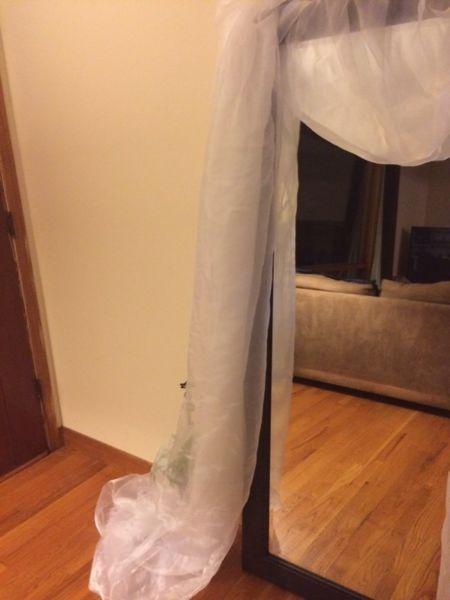Wedding Decorations - 150ft of White Organza