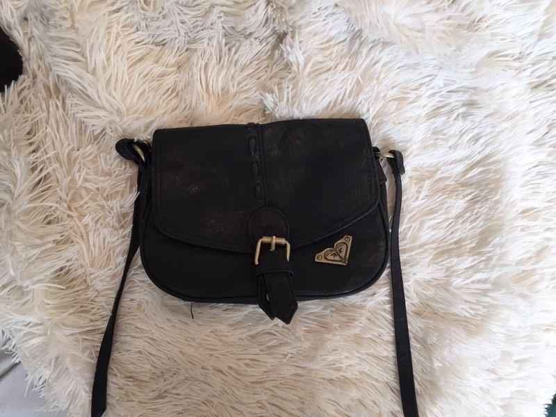 Roxy black cross body purse