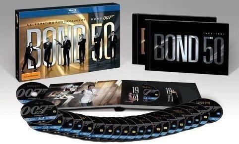 James Bond 50th anniversary Blu Ray set