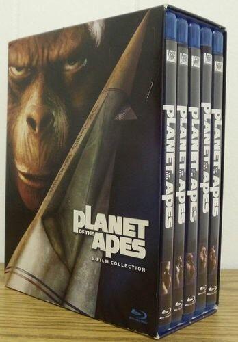 Planet of the Apes box set Blu Ray