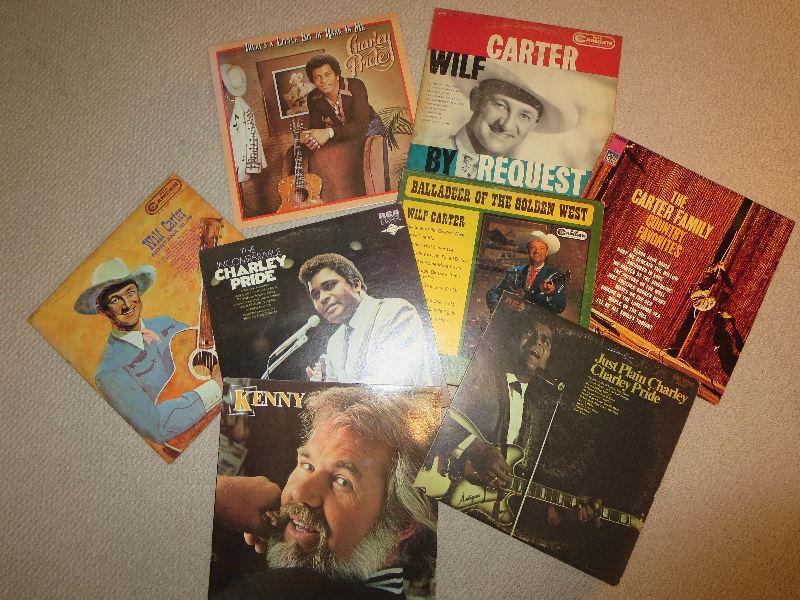Various Country, Gospel, Christmas and Children's LP Albums