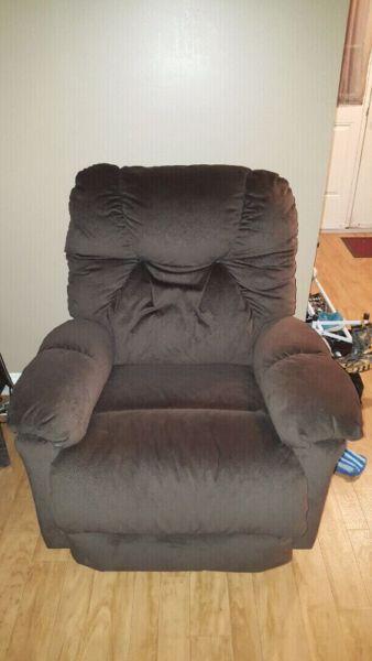 Wanted: Brand new recliner that rocks & spins