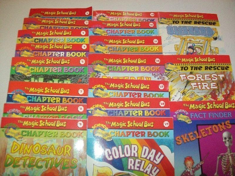 18 Magic School Bus Children's Chapter Books