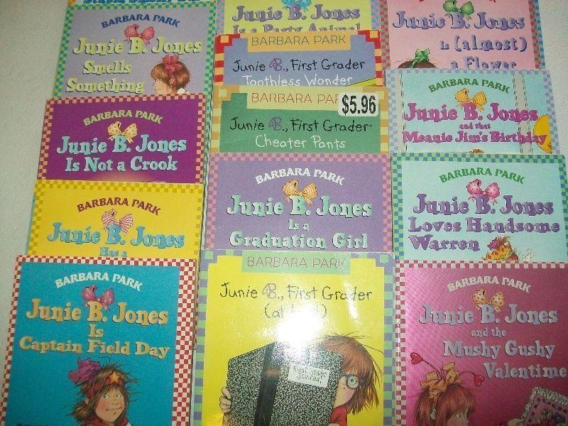 19 Junie B. Jones Children's Chapter Books - all different title
