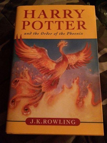 Harry Potter and the order of the Phoenix hardcover
