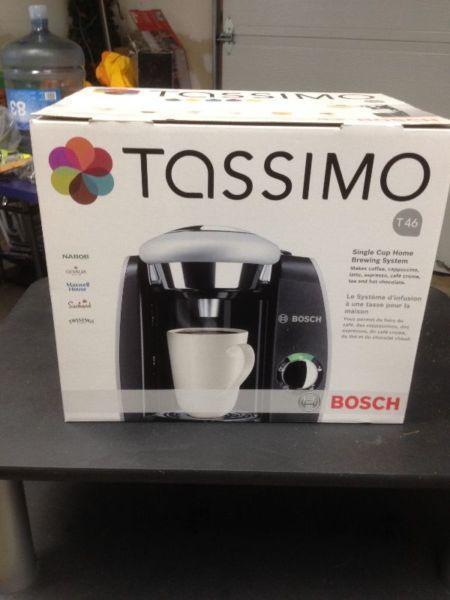 New in box Tassimo coffee maker