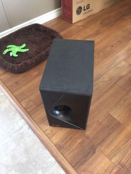 infinity home theatre sub woofer