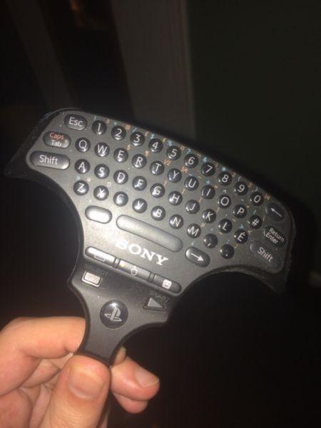 PS3 controller keypad