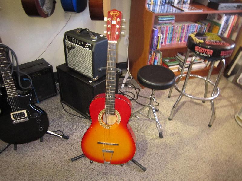 Barcley Custom Junior Acoustic Guitar For Sale
