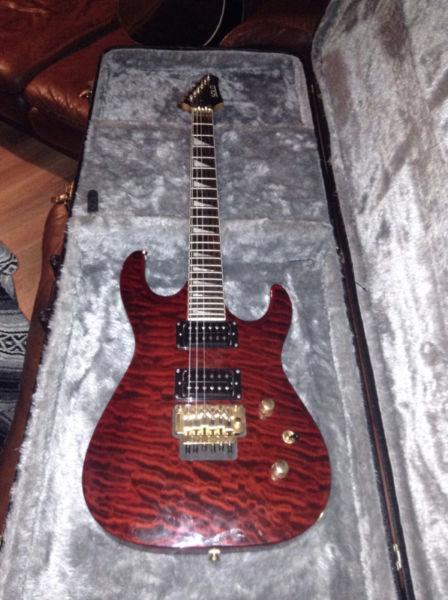 Beautifull custom guitar $300