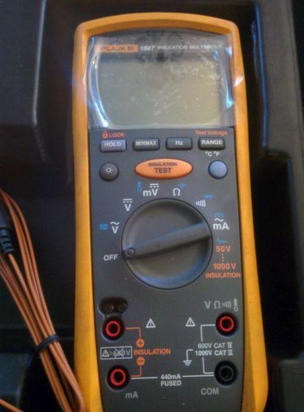 Insulation tester ( barely used)