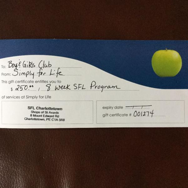 SFL Gift Certificate