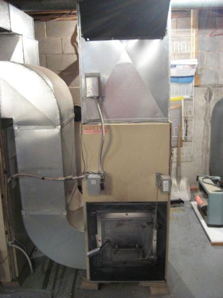 KERR SCOTTY SS ADD ON WOOD FURNACE - EXCELLENT CONDITION