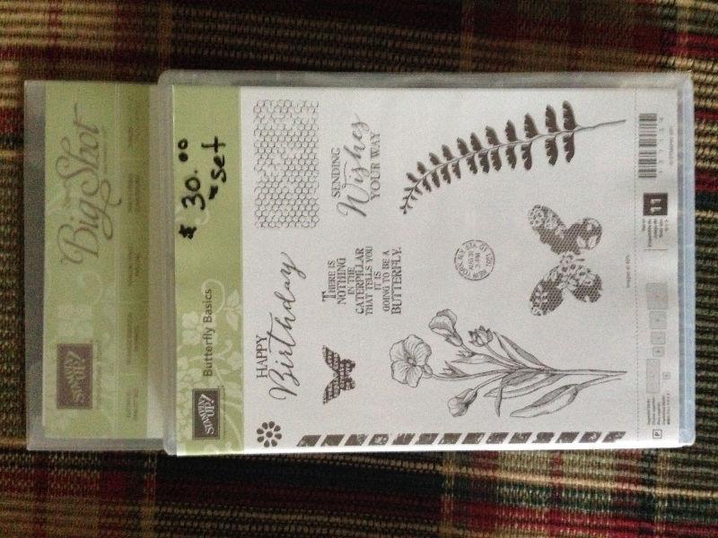 Stampin Up products for sale