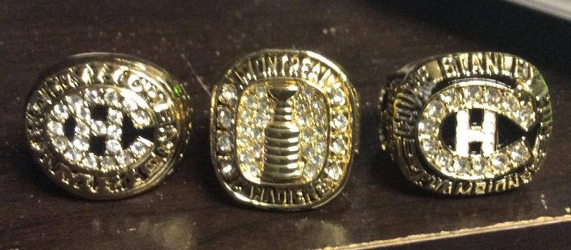 Montreal Canadian Stanley Cup Replica Rings!!!