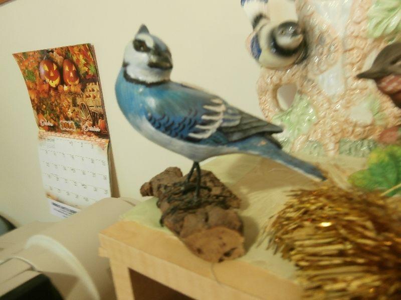 Vintage Porcelain Bird Figurines at KeepSakes Antiques Shoppe