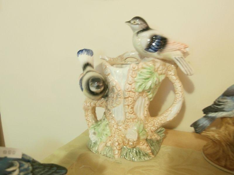 Vintage Porcelain Bird Figurines at KeepSakes Antiques Shoppe