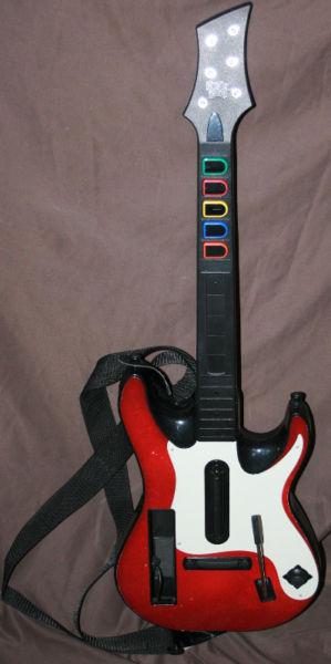 Wii Guitar Hero & Rockband Guitars
