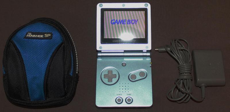 GameBoy Advance SP Console & GameBoy Advance Console
