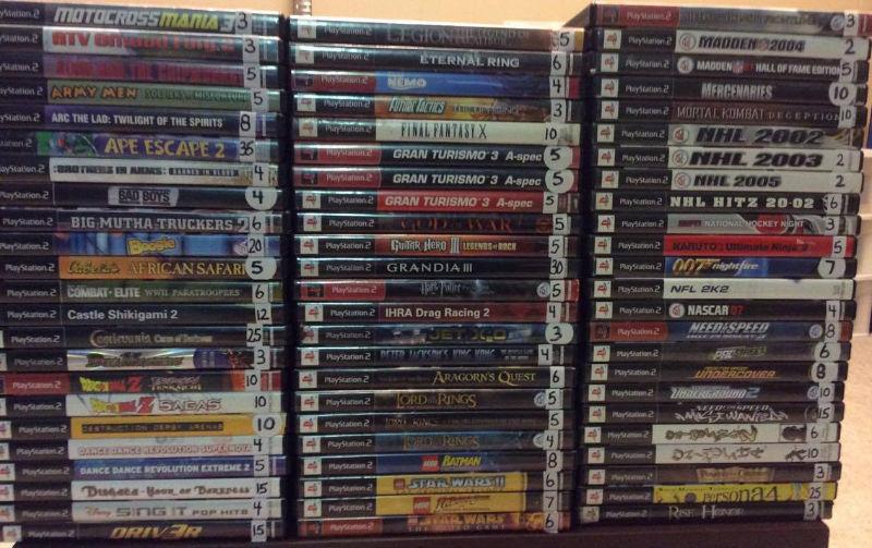 Playstation 2 Games!! Over 120 Games!!