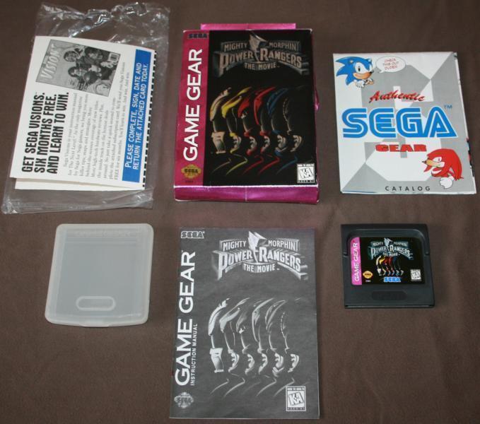 Sega Game Gear Games - Some CIB