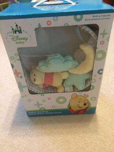Winnie the Pooh Crib Mobile, new in box