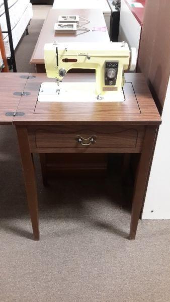 Sewing Machine and Table - Used