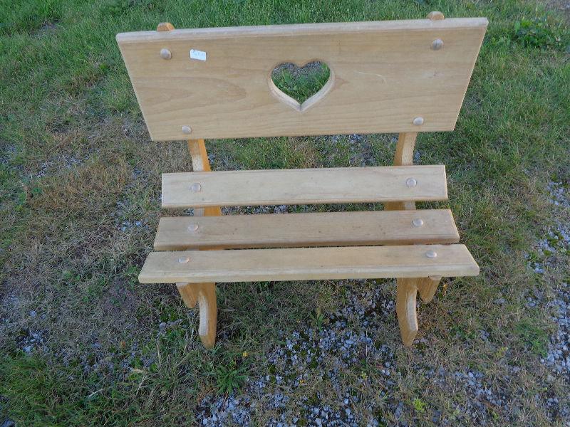 For Sale: Child's Bench/Plant Stand