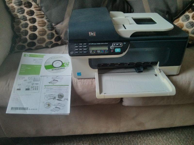 HP J4580 All-In-One Printer Scanner Copier Fax