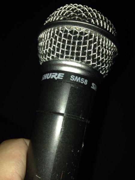 Shure SM 58 microphone for sale