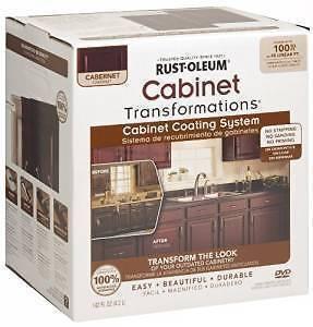 New kit, Rustoleum cabinet transformation cabernet