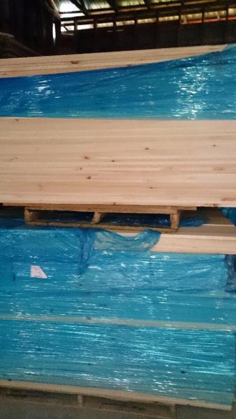 Pine Lumber edge glued