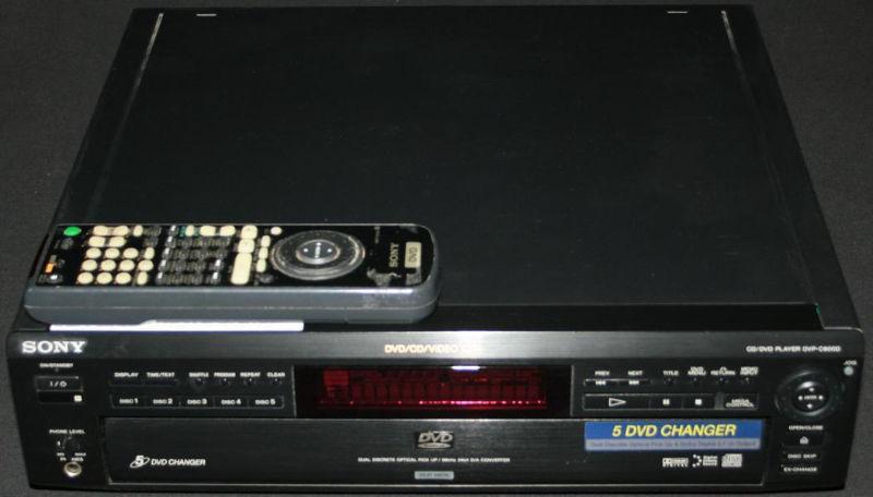 Sony CD / DVD Changer & Remote Model DVP-NC600