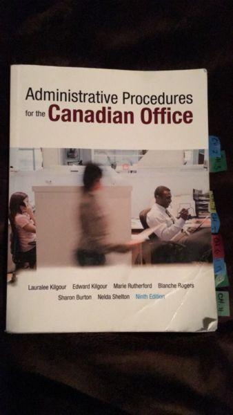 Office administration books