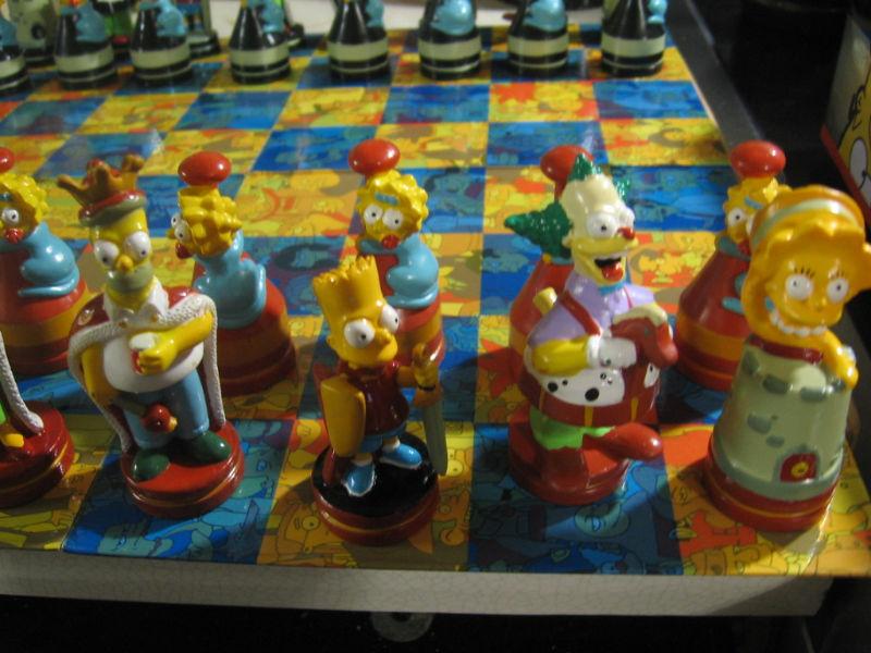 The Simpsons Chess