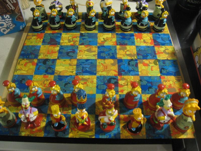 The Simpsons Chess