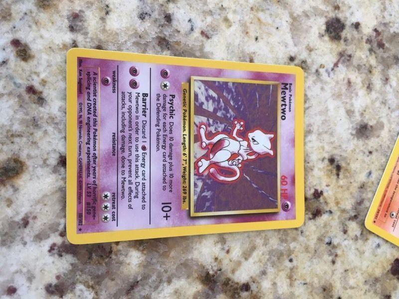 40 first gen pokemon cards have a mewtwo also