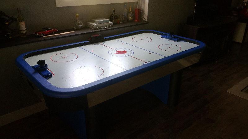 6 foot air hockey table