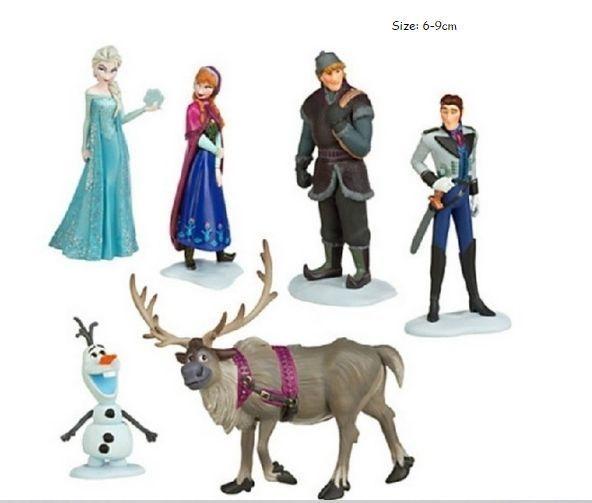 New Set of 6 Frozen Figurines - $15
